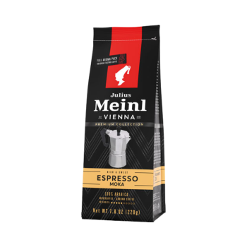Julius Meinl Premium Collection Espresso Moka 100 Prozent Arabica, gemahlen, 220g